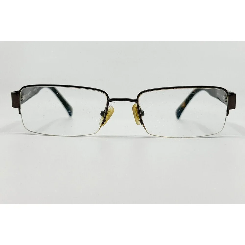 Gant Eyeglasses Mens Brown Semi Rimless GA 503A-3 56-19-145